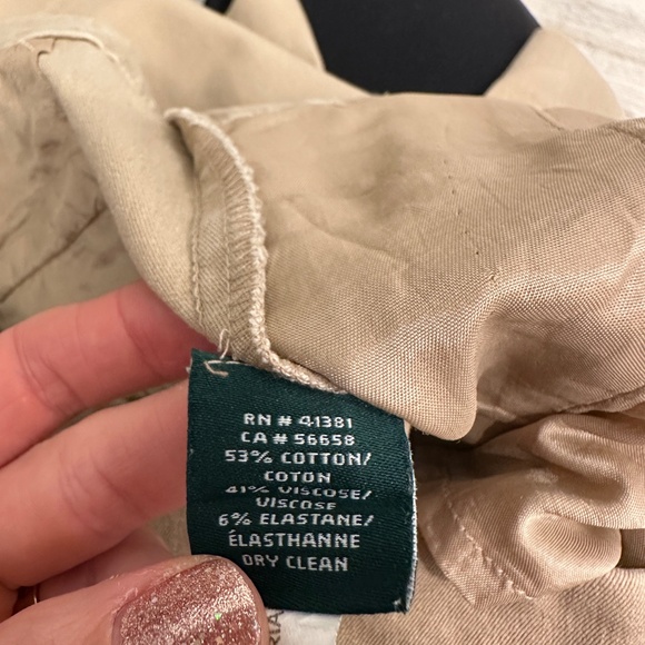 Ralph Lauren cotton blend shorts, size 2 - Picture 5 of 8